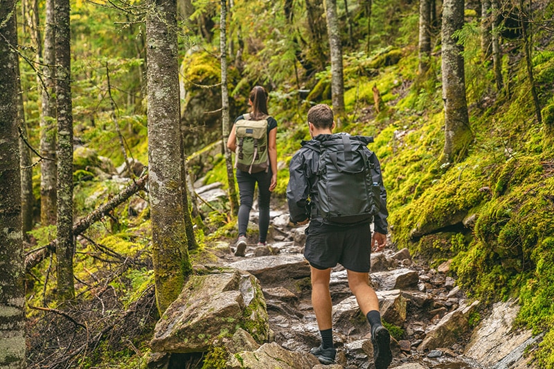 Hikers North Carolina