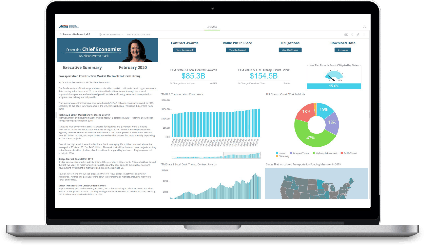 Screenshot of Subscription service