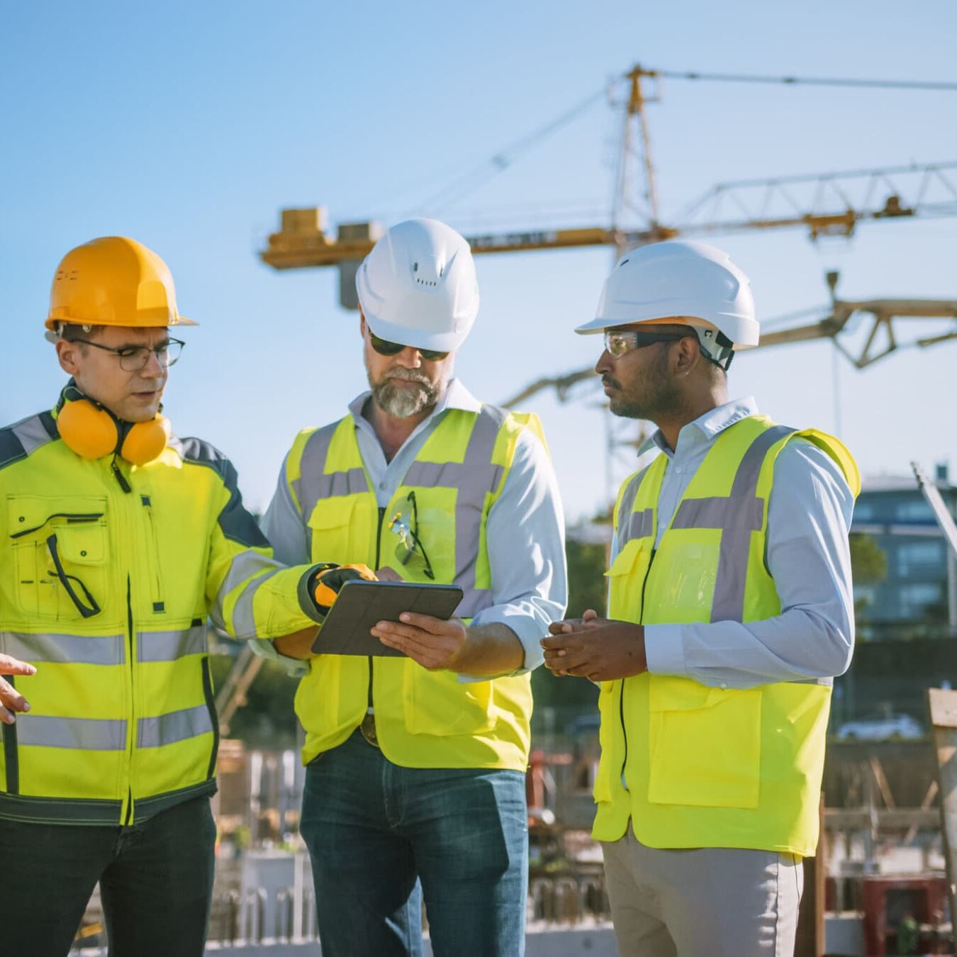 group of contractors
